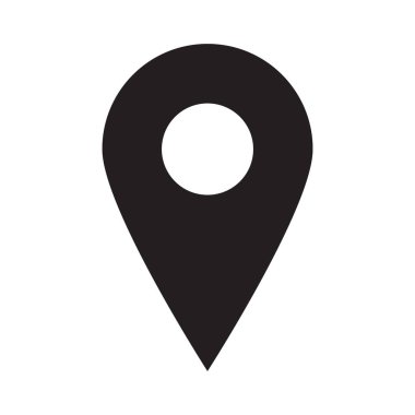 Haritalar PIN. Konumu harita simgesi.