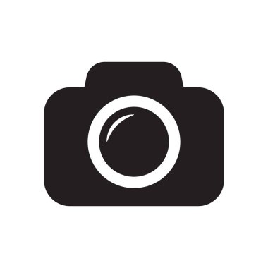 Fotoğraf kamerası vektör simgesi