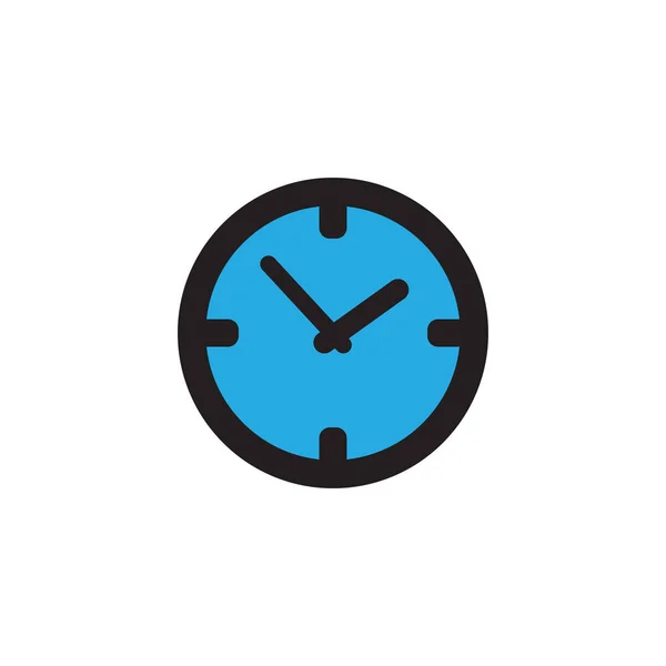 Ícone Relógio Vetor Ícone Tempo —  Vetores de Stock