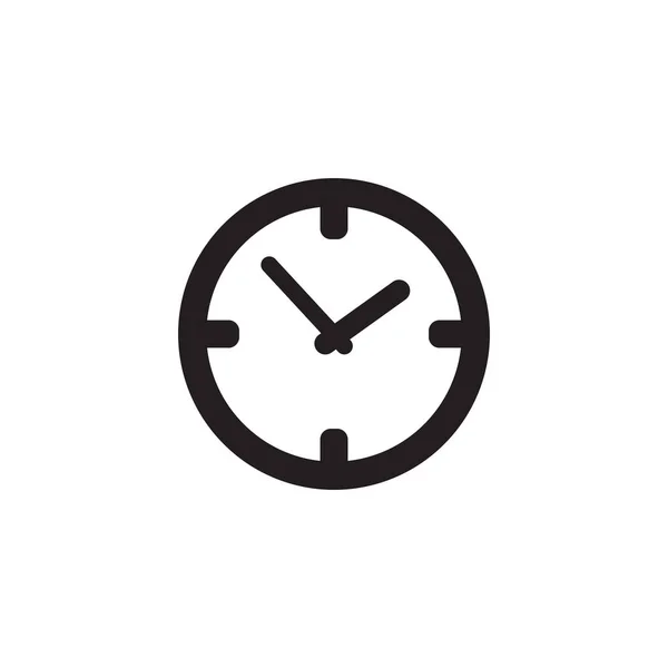 时钟图标 时间图标向量 — 图库矢量图片