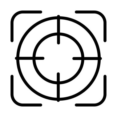 Simgeyi odakla, çizgi vektörü sembolü