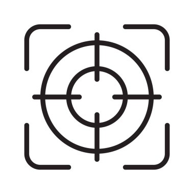 Simgeyi odakla, çizgi vektörü sembolü