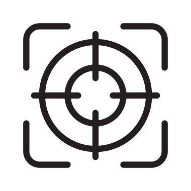 Simgeyi odakla, çizgi vektörü sembolü