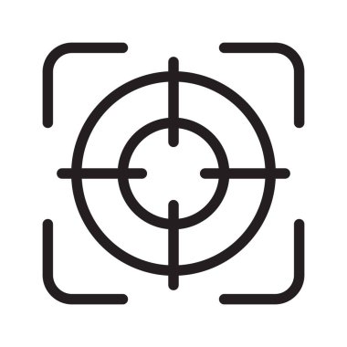 Simgeyi odakla, çizgi vektörü sembolü