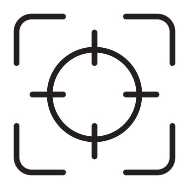 Simgeyi odakla, çizgi vektörü sembolü