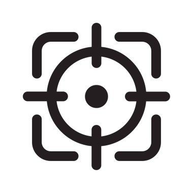 Simgeyi odakla, çizgi vektörü sembolü