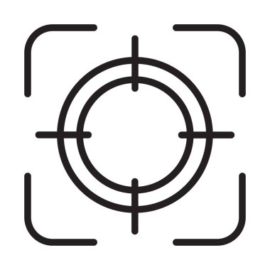 Simgeyi odakla, çizgi vektörü sembolü