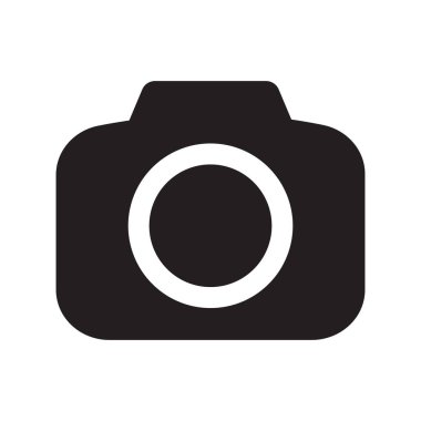Fotoğraf kamerası vektör simgesi