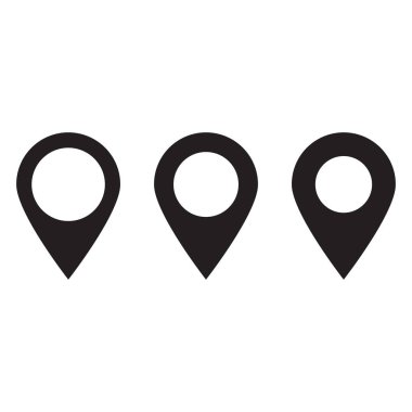 Haritalar PIN. Konumu harita simgesi.