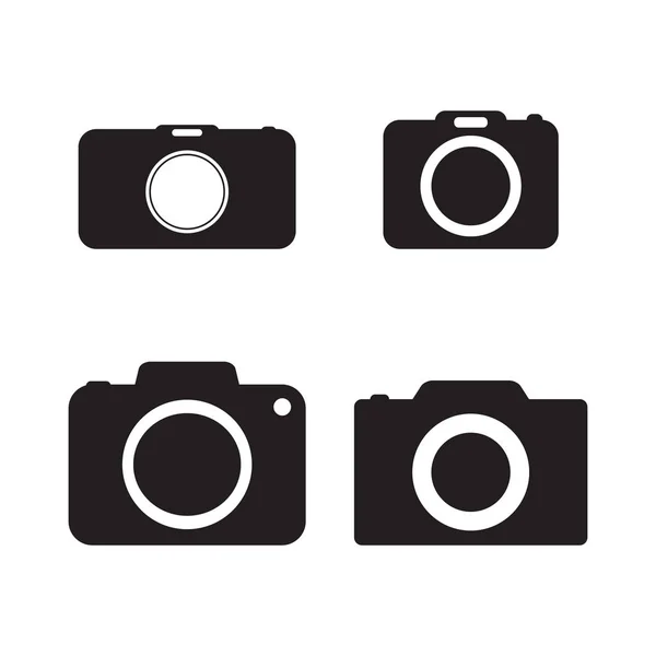 Ikona Wektora Kamery Fotograficznej Izolowane — Wektor stockowy