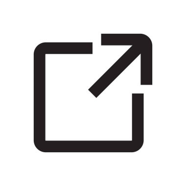 Dış bağlantı simgesi, açık sayfa simgesi