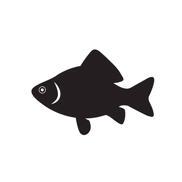 Fisk Ikon Babushka Karp Ikon — Stock vektor