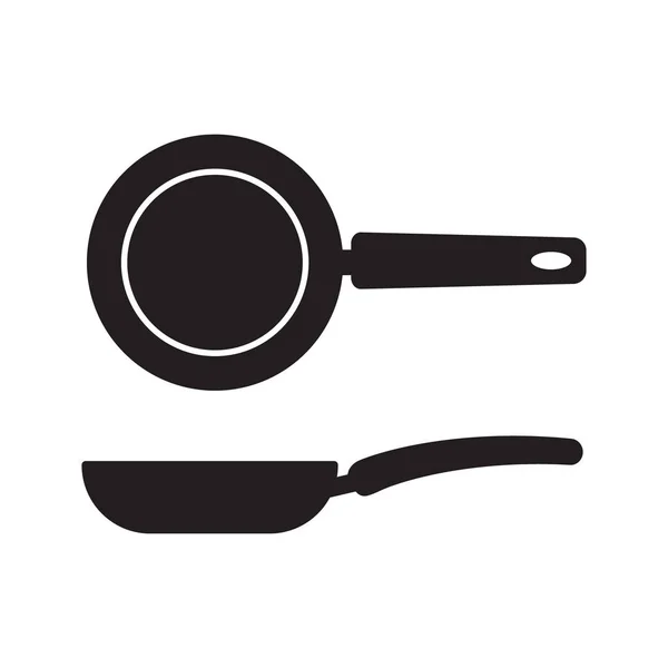 Значок Сковороды — стоковый вектор