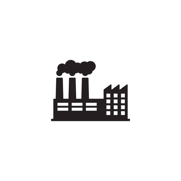 Ilustracja Wektorowa Ikony Przemysłu Ikona Fabryki — Wektor stockowy