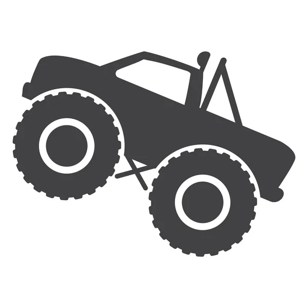 Bigfoot Monster Truck Icon Vector Isolated — Stock Vector