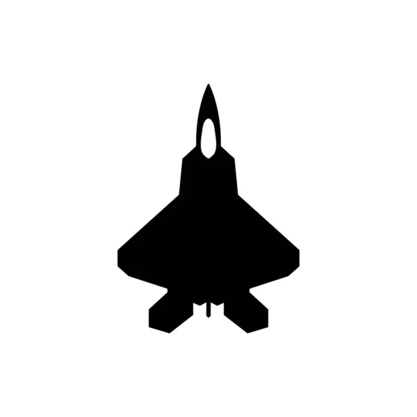 Amerikaanse Vechter Raptor Vector Icoon — Stockvector