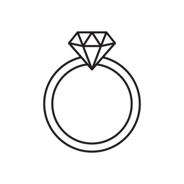 Elmas simge vektörlü alyans