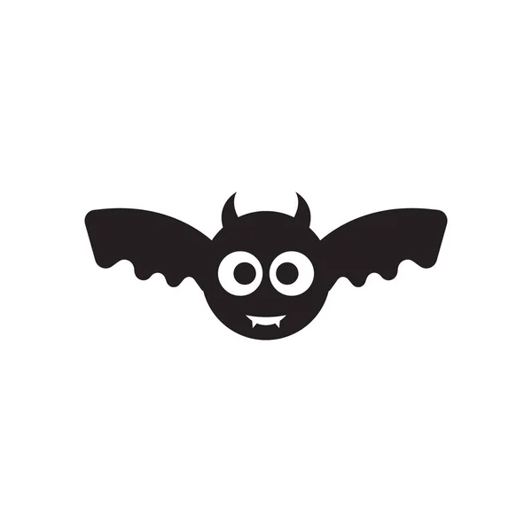 Fun Bat Clip Art Vector — Stock Vector