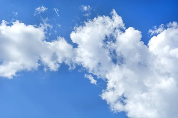 White Clouds Cumulus Blue Sky Abstract Background Cumulus Clouds Type — Stock Photo, Image