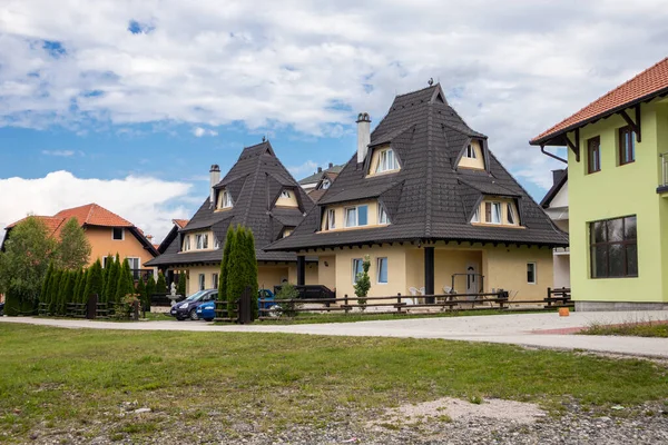 Zlatibor Serbie Juillet 2020 Maison Moderne Sur Station Montagne Par — Photo