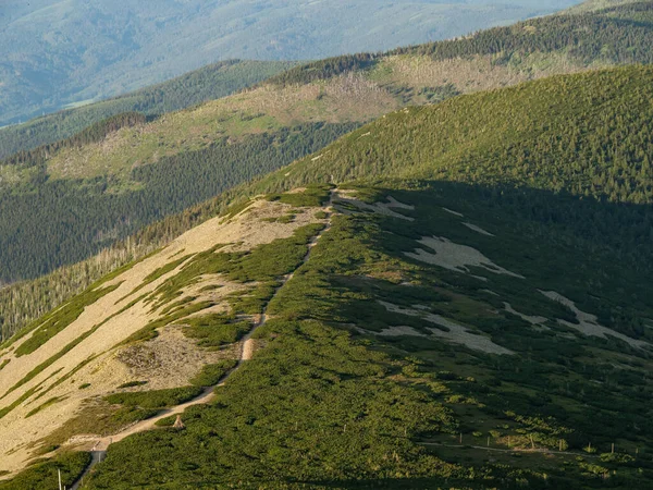 Karkonoszei Nemzeti Park Tájképe — Stock Fotó