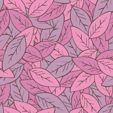 Dikişsiz sonbahar arka plan ile bırakır. Vektör duvar kağıdı