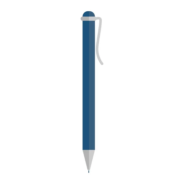 Icône de stylo bille. Crayon isolé. Stylo vecteur . — Image vectorielle