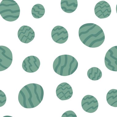 Renkli rock deseni. Sevimli daire duvar kağıdı. Sevimli el çizmek çakıl zemin.