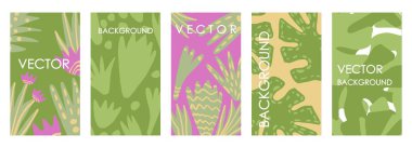 Çağdaş çiçek düğün davetiyeleri ve kart şablonu tasarım.