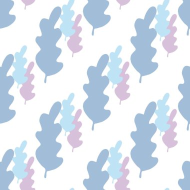 Düz tarzda pastel renklerde Dikişsiz deseni bırakır.