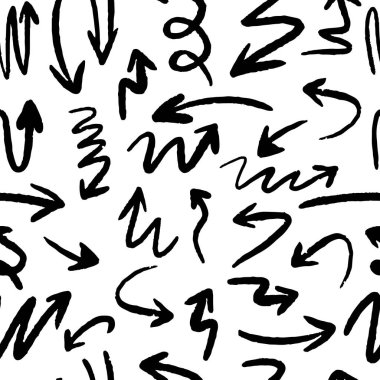 Modern geometrik ok deseni. Vektör okları deseni