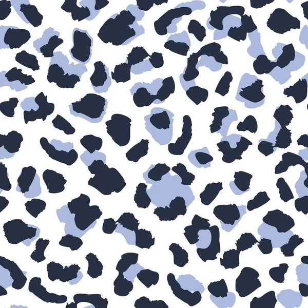 Répétez la texture de motif sans couture de peau léopard. Fond d'écran animal abstrait fourrure . — Image vectorielle