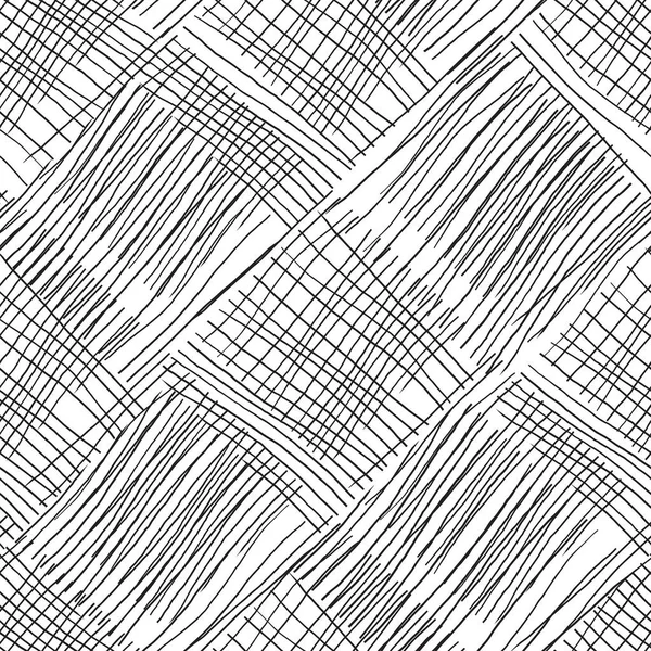 Abstrakt bakgrund med linjer. Svart och vitt — Stock vektor
