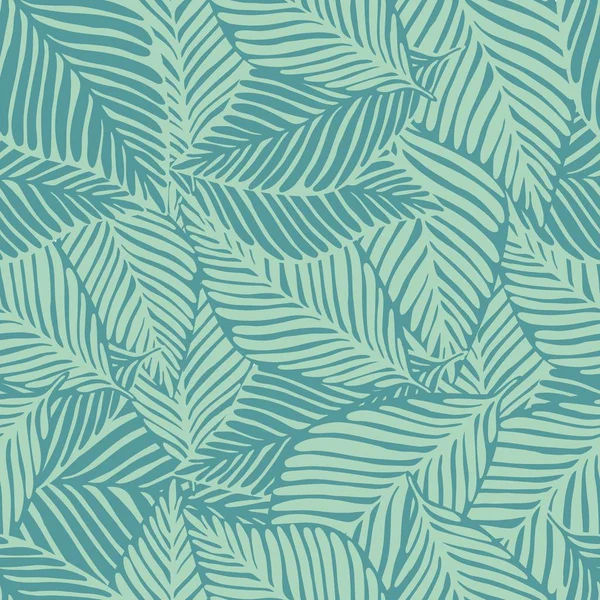 Modèle abstrait de plante exotique sans couture. Schéma tropical , — Image vectorielle