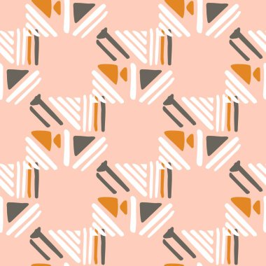 Dikişsiz el Halk desen çizmek. difon çizgileri süs.