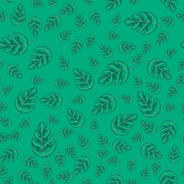 Tropikal monstera sorunsuz tekrar desen bırakır. Egzotik bitki.
