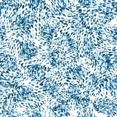 El çizilmiş kaotik noktalar Dikişsiz desen. Soyut şekiller arka plan