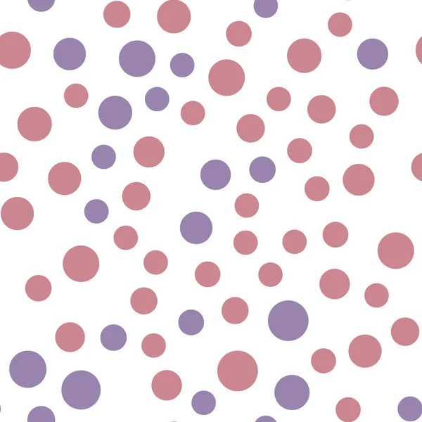 抽象単純な円シームレスパターン。ミニマル要素の壁紙. — ストックベクタ