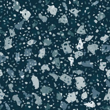 Kaya zemin dokulu. Vektör Illustration. Doğal taş, granit, kuvars şekilleri.