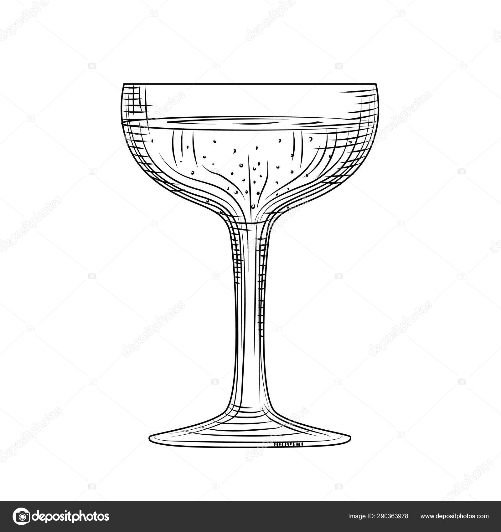 Hand Drawn Champagne Glass Images | Free Photos, PNG Stickers, Wallpapers &  Backgrounds - rawpixel