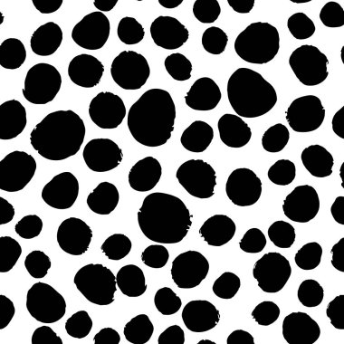 Beyaz arka plan üzerinde daire elemanları ile soyut sorunsuz desen.