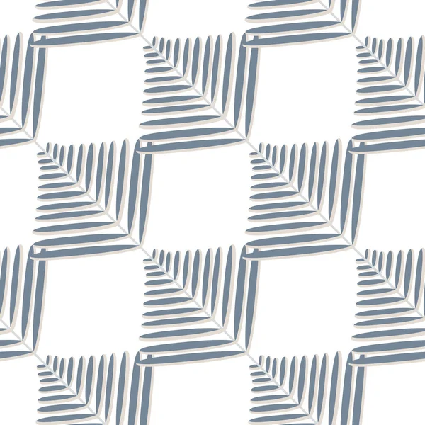 Geometrische naadloze patroon op witte achtergrond. Modern design voor stof, — Stockvector