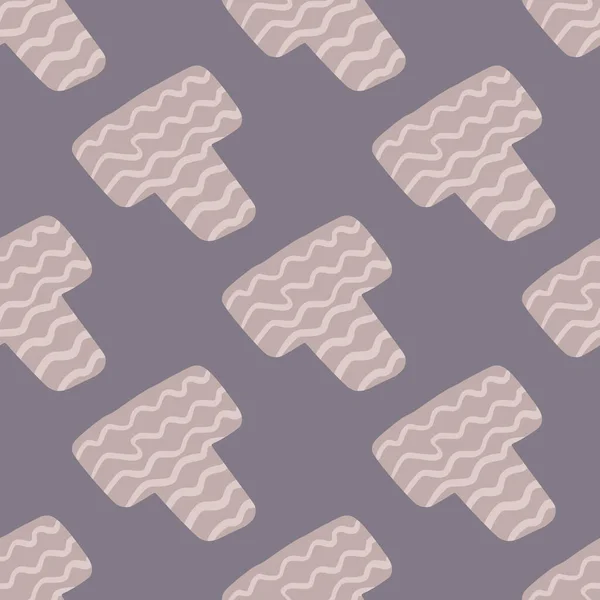 Nahtloses Muster Mit Symbol Dekorativer Hintergrund Für Stoffdesign Textildruck Verpackung — Stockvektor