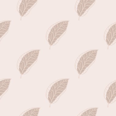 Asgari soluk, pürüzsüz desenli, ana hatlı süslemeli. Açık pembe tonlar paleti. Duvar kağıdı, tekstil, ambalaj kağıdı, kumaş baskısı için dekoratif zemin. Vektör illüstrasyonu.