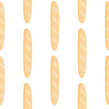 Simit silueti süsüsüyle izole edilmiş minimalist bir desen. Beyaz arka planda turuncu fırın süsü. Kumaş tasarımı, tekstil baskısı, ambalaj ve kapak için mükemmel. Vektör illüstrasyonu.