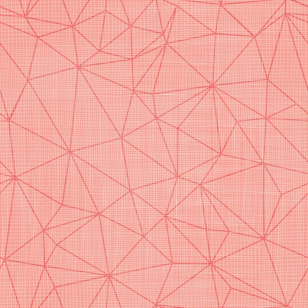 Koraal draad textiel geweven naadloze patroon afdrukken — Stockvector