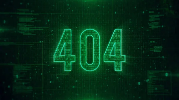 404 Error Koden Bakgrund — Stockfoto