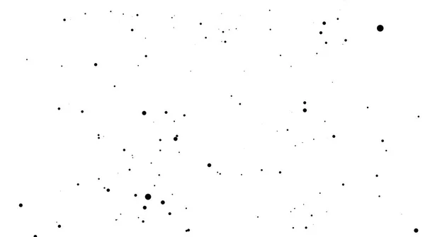 Abstracte Zwarte Deeltjes Witte Achtergrond — Stockfoto