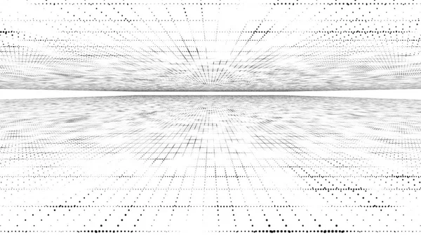 Resumen Cuadrícula Partículas Fondo —  Fotos de Stock