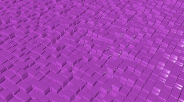 3D soyut arka plan engeller. 3D render.